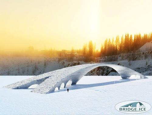 Architecture students’ winter spectacle to showcase Leonardo da Vinci’s Bridge Out of Ice
