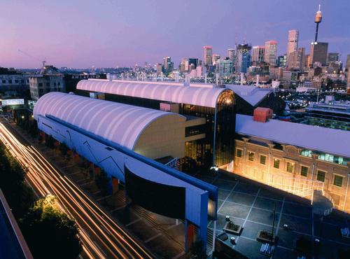 The current Powerhouse Museum is located in the Ultimo area near central Sydney