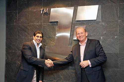 Andy Cosslett, chief executive of Fitness First Group and managing director of Indian operations, Vikram Aditya Bhatia
