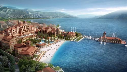 The €500m (US$688m, £413m) Portonovi luxury resort is set to open in 2016