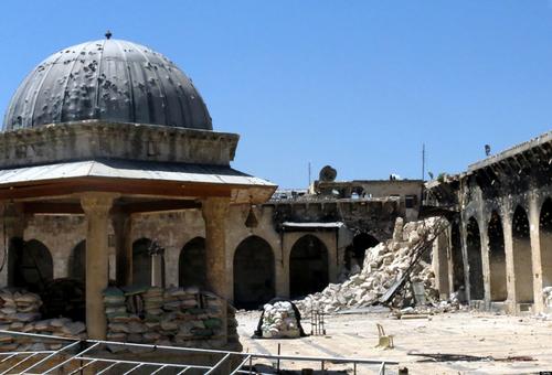 Many Syrian heritage sites have been destroyed by targeted shelling and gunfire