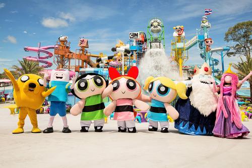 Cartoon Network Amazone is Thailand's first themed waterpark 