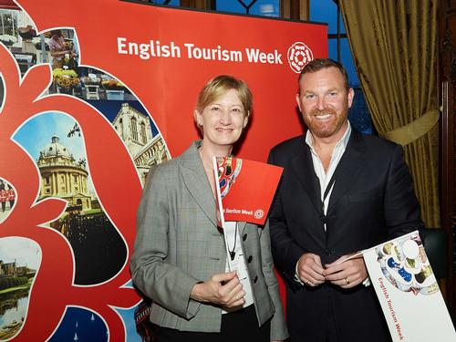 Bernard Donoghue (right) says the fund is recognition of tourism's vital role in the UK economy