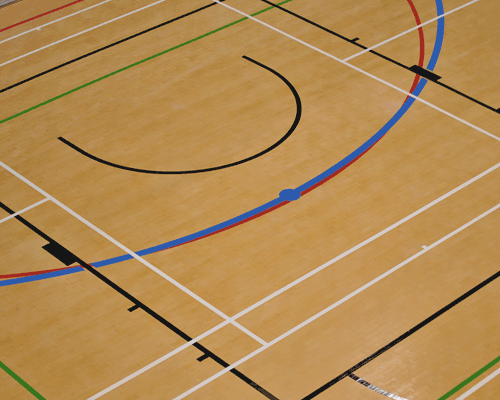 Granwood installs flooring for multi-use sports hall