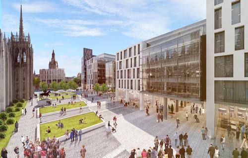 Aberdeen city centre to undergo £107m redevelopment