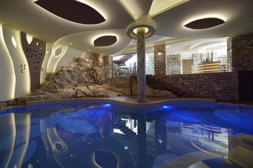 Architect Alberto Apostoli designed the new spa at Casale Del Principe, Sicily 