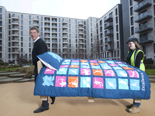 LOCOG takes control of Olympic Village