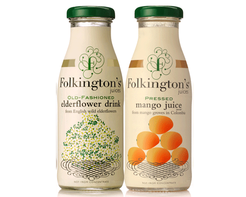 New Folkington's juices for health clubs and bars