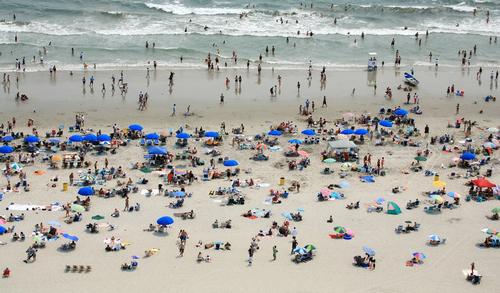 The summer heatwave has led to a boost in tourism across the UK