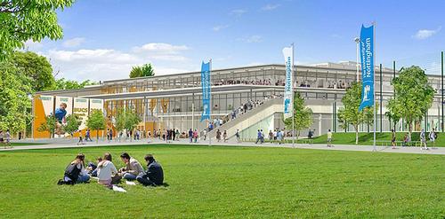 An artist's impression of the new £40m sports complex