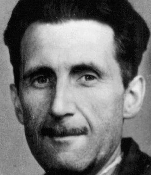 George Orwell, seen here in a 1933 photograph, is famous for writing <i>1984</i>, <i>Burmese Days</i> and <i>The Road to Wigan Pier</i>