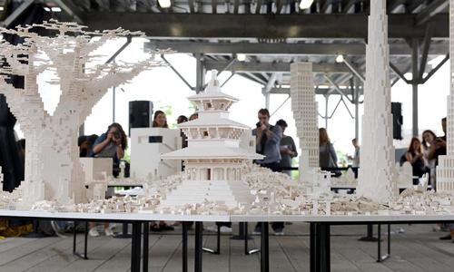 Bjarke Ingels, Renzo Piano and other top architects take part in Lego art project at New York’s High Line