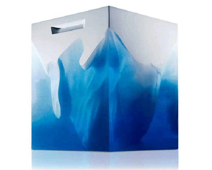 Harow designers spend a month handcrafting each Iceberg table 