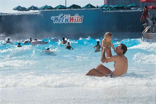 Wet N' Wild first opened its doors in 1977 as is considered to be the first US waterpark