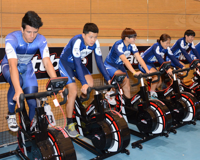 Elite cycling centre’s testing and training on track with Wattbike