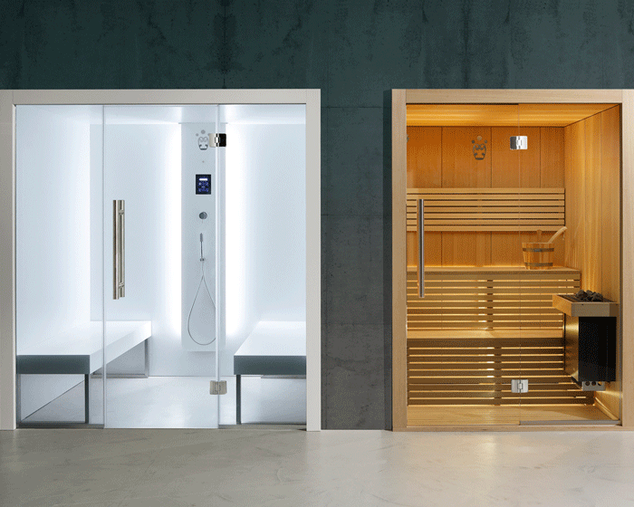 Carmenta's small modular steam rooms and saunas designed to help spas increase menus