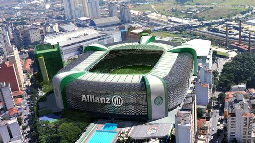 The stadium is one of six Allianz-branded major sports venues in the world