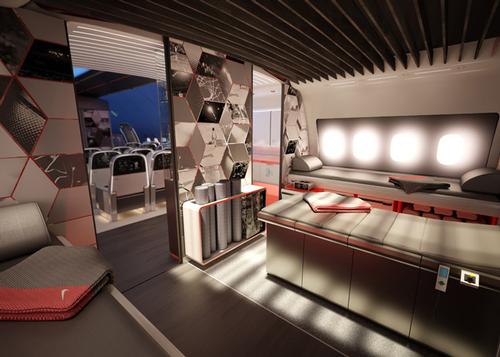 Fit to fly - Nike and Teague team up to create an 'Athlete’s Plane'