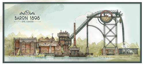 The ride is part of a €36m redevelopment of the Efteling amusement park