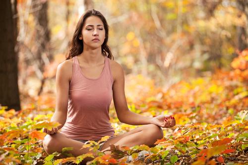 Areas of the brain which are less activated during concentrative meditation include those involved in processing memories and emotions