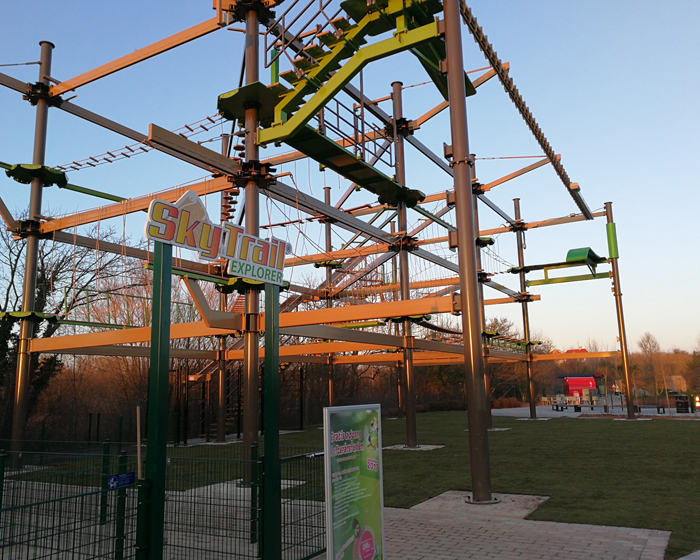 Sky Trail Rope Course opens at Universe Science Park in Denmark 
