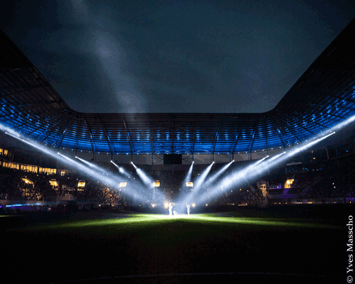 Philips architectural lighting for the new Ghelamco Stadium