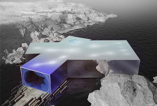 Bulgarian designer unveils innovative concept for diving complex