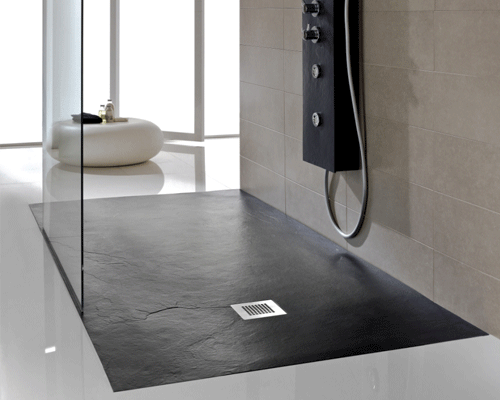 New 'soft touch' shower floor by JT