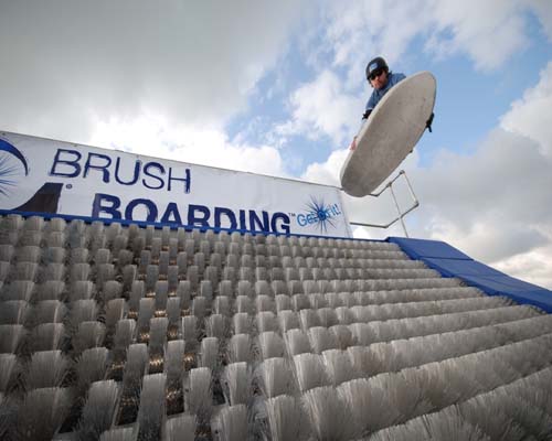 BrushBoarding reaching for the sky