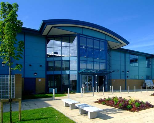 Dimplex air curtains for Staveley leisure centre