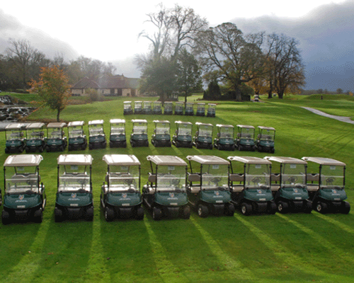 Manor House GC takes on fleet of E-Z-GO golf cars