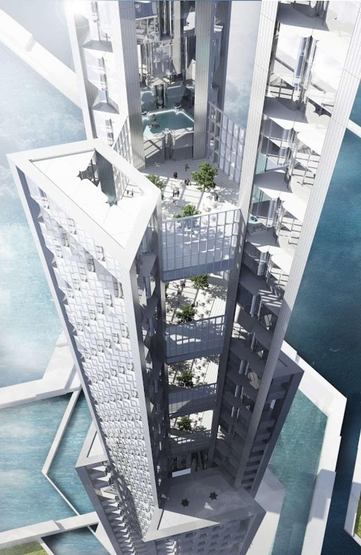 Next Tokyo 2045 by Kohn Pedersen Fox Associates