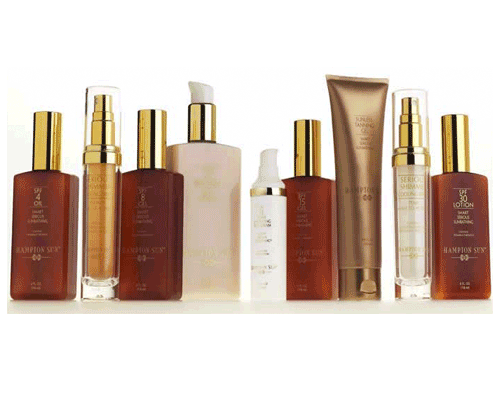 High-end luxury brand of sun care, skin care and fragrance
