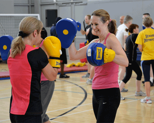 Boxercise - great for retention