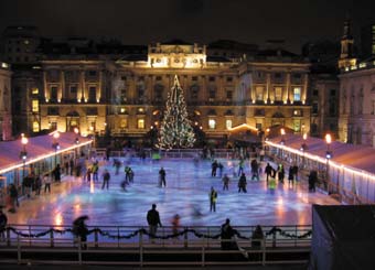 Calor lighting the way at London ice rink