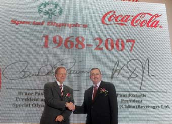 Coke renews Special Olympics sponsorship