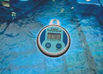 Don't be sunk for a pool thermometer