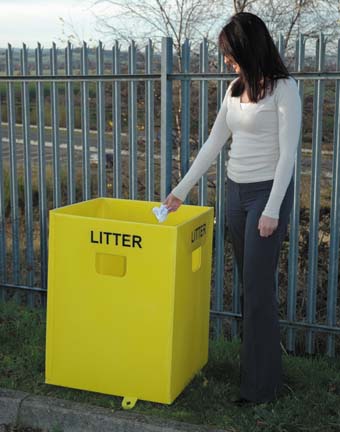 Litter collection goes flat out