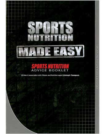 Sports nutrition by the book