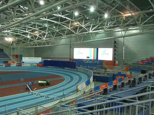 Panasonic supplies European Indoor Athletic Championships