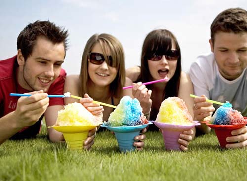 Shave ice reaches the UK