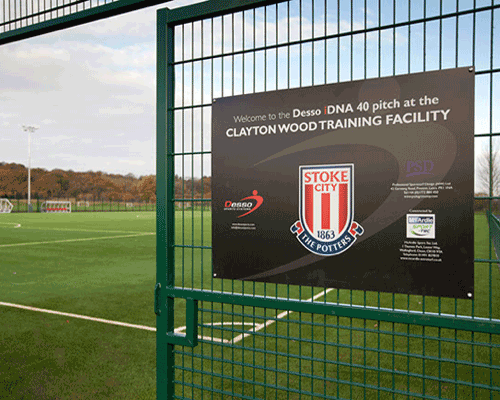 McArdle Sport-Tec installs Stoke City's synthetic training pitch