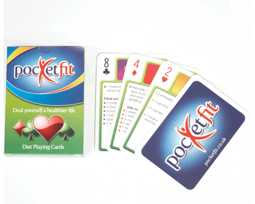 Fitness playing cards from PocketFit