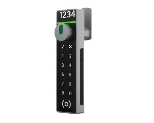 SAFE-O-TRONIC(r) access Cabinet Locking Device