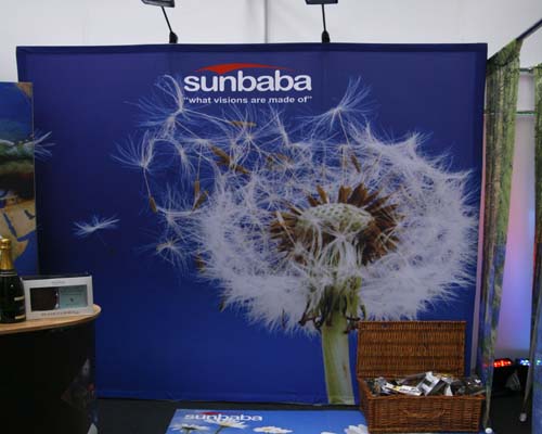 Sunbaba displays at RSVP 2009