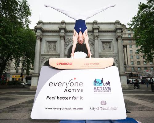 Gymnast Max Whitlock was on-hand to mark the partnership between Everyone Active and Westminster City Council last year