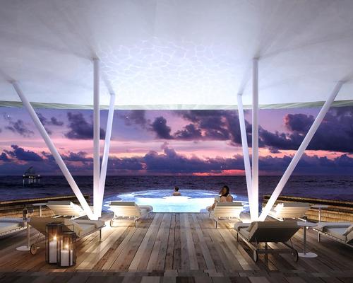 Over-water Iridium Spa at upcoming St Regis Maldives to feature dramatic oceanside hydrotherapy pool 