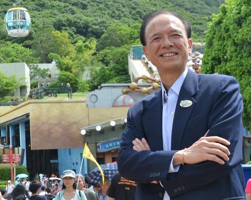 Li says his first mission is to help the park see through its HK$5.5bn masterplan