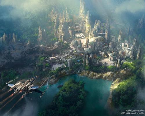 Disney offers new look at upcoming Star Wars lands