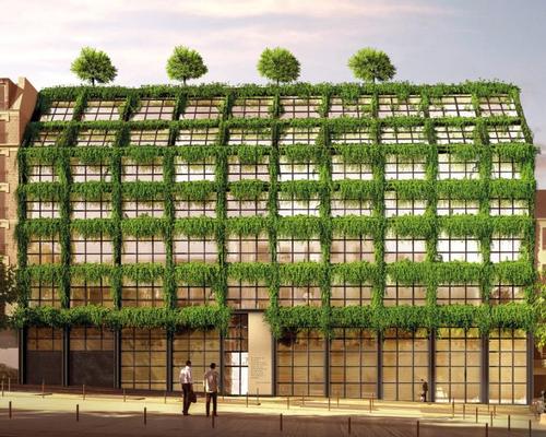 The Paris building will be covered in plants to promote nature and its role in our health